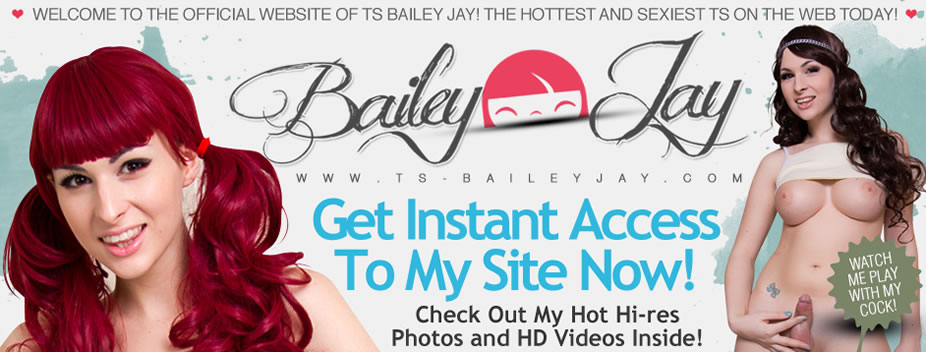 Naughty Shemale Bailey Jay - Solo Porn Pics